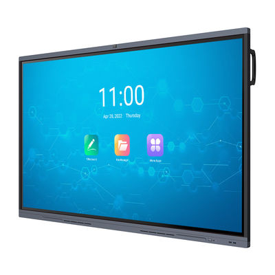 H11S 65 polegadas 4K Conference Board 8G RAM UHD Tela plana interativa inteligente