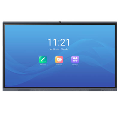 H11S 75'' 8G RAM Smart Teach Board 4K UHD Tela plana interativa inteligente para escolas