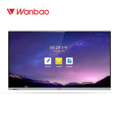 4K antiofuscante UHD IR Whiteboard interativo 65 polegadas com quadro de alumínio