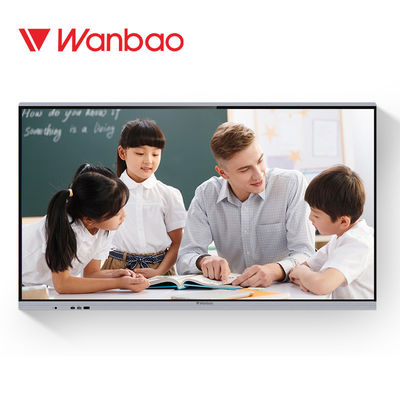 Educação eletrônica Whiteboard interativo formação de 75 multimédios da polegada