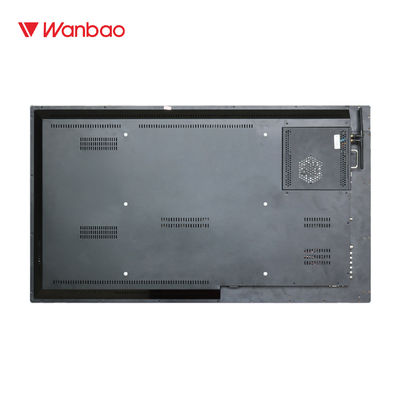 O LCD monitora o tela táctil interativo do painel de exposição 55 polegadas horizontal