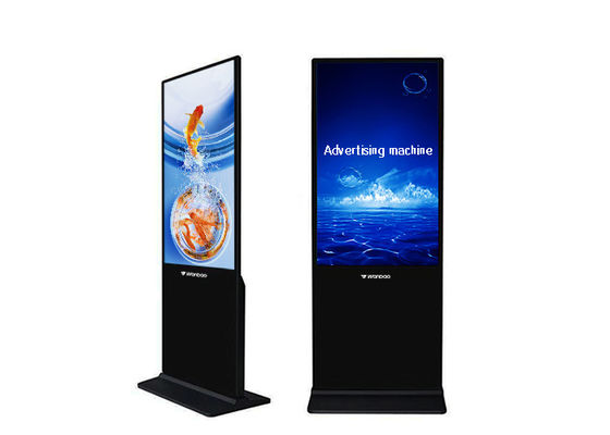 Assoalho de Android que está o jogador da propaganda do LCD 43&quot; 50&quot; 55&quot; 65&quot; opcional