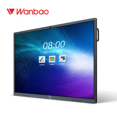 LCD infravermelho Smart Whiteboard interativo 4K 75 polegadas