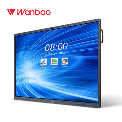 LCD infravermelho Smart Whiteboard interativo 4K 75 polegadas