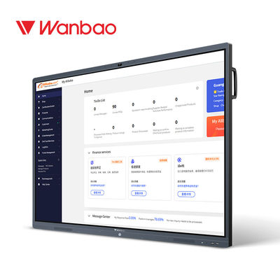 450cd/m2 Smart Whiteboard interativo para a leitura da conferência da educação
