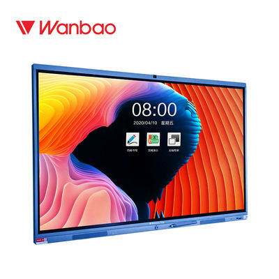 Painel de exposição interativo esperto 55&quot; 65&quot; 75&quot; do diodo emissor de luz multi ODM do OEM do tela táctil