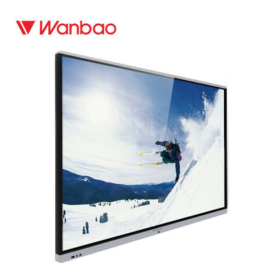 4K tela táctil Whiteboard interativo fixado na parede para a sala de aula