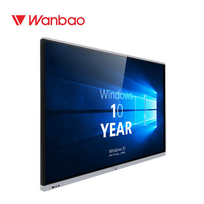 4K tela táctil Whiteboard interativo fixado na parede para a sala de aula