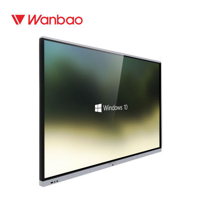 Tela interativa esperta eletrônica de 75 multimédios de Whiteboard da polegada para o negócio