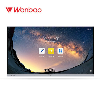 grande tamanho 65&quot; 75&quot; 86&quot; do tela táctil interativo esperto Integrative do painel 4k