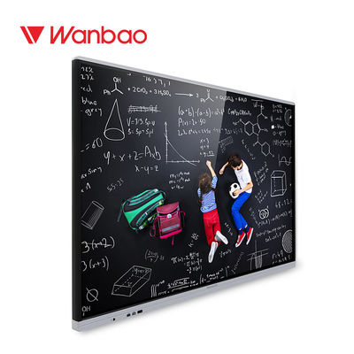 Educação eletrônica Whiteboard interativo formação de 75 multimédios da polegada