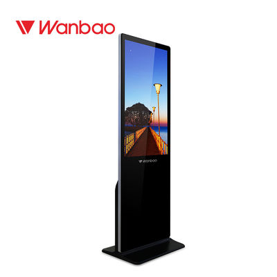 Assoalho de Android que está o jogador da propaganda do LCD 43&quot; 50&quot; 55&quot; 65&quot; opcional