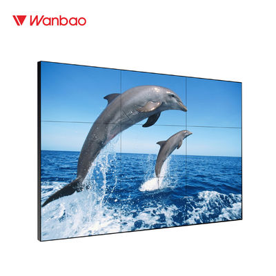 Tela de emenda interna 46&quot; do LCD exposição de parede da tevê Lcd com brilho