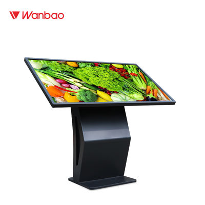 Quiosque horizontal personalizado do serviço do auto do LCD da máquina da pergunta do tela táctil de Digitas