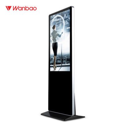 43&quot; 50&quot; 55&quot; 65&quot; quiosque ereto do tela táctil do assoalho comercial para o shopping