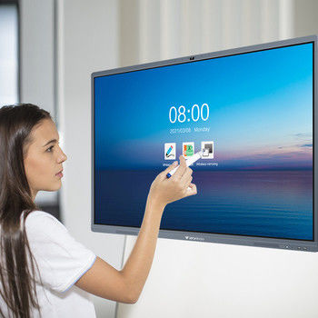 Tela táctil Whiteboard eletrônico interativo todo de 55 polegadas em um