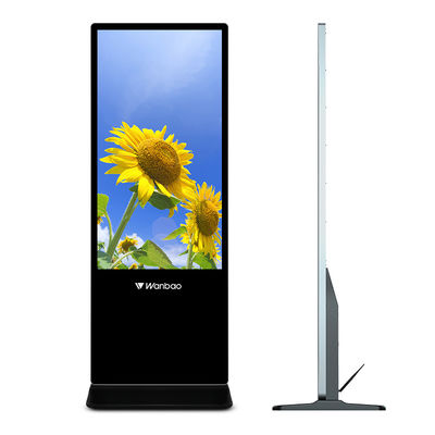 55 tela táctil do totem do Signage da polegada 4k Android Digitas