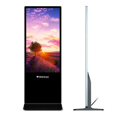 55 tela táctil do totem do Signage da polegada 4k Android Digitas