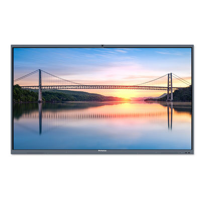 Android 9,0 Digitas Whiteboard interativo 86 tela plano da reunião do escritório do painel LCD de um toque de 100 polegadas