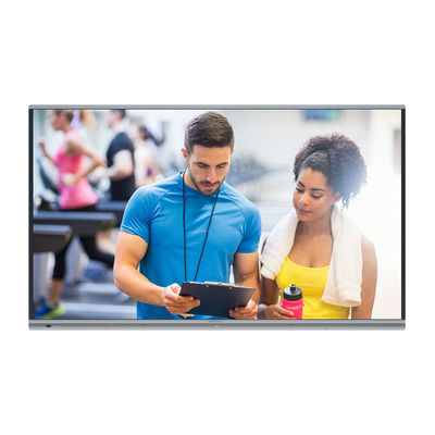 65 polegadas UHD 4k conduziram a tevê esperta com PC toda da placa do Lcd do monitor interativo do tela táctil em um