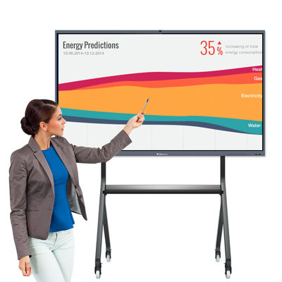 Smart Whiteboard interativo 65&quot; tela plano interativo inteligente para o escritório/escola