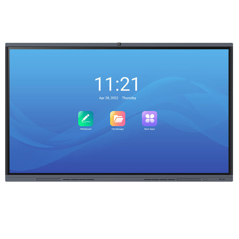 H11S 75'' 8G RAM Smart Teach Board 4K UHD Tela plana interativa inteligente para escolas